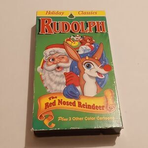 Vintage Holiday Classic Rudolph's the Red Noses Reindeer VHS
